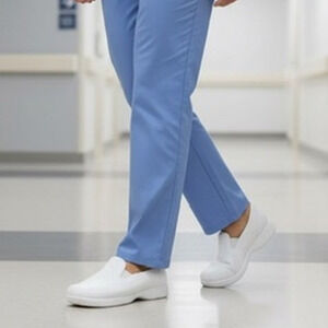 Dansko Women's Slip-On Work Shoes‎ White Size 10.5 Nursing Comfort Loafers